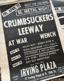 Crumbsuckers / Leeway / At War / Wench on Apr 15, 1988 [346-small]
