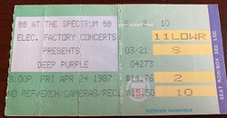 Deep Purple / Bad Company on Apr 24, 1987 [352-small]