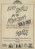 Elvis Costello and the Attractions / Squeeze on Feb 1, 1981 [360-small]