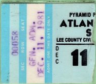 Atlanta Rhythm Section / Mothers Finest on Dec 11, 1981 [380-small]