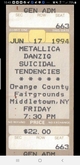 Suicidal Tendencies / Metallica / Danzing on Jun 17, 1994 [471-small]