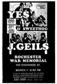 Yes / Sweathog / The J. Geils Band on Mar 1, 1972 [520-small]