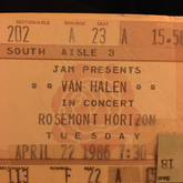 Van Halen / Bachman-Turner Overdrive on Apr 22, 1986 [543-small]
