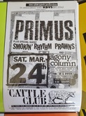 Primus / Smokin’ Rhythm Prawns / Agony Column on Mar 24, 1990 [548-small]