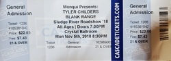 tags: Ticket - Tyler Childers / Blank Range on Nov 5, 2018 [780-small]