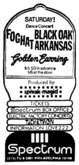 Black Oak Arkansas  / Foghat / Golden Earring on Oct 19, 1974 [789-small]