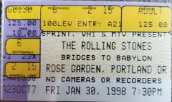 tags: Ticket - The Rolling Stones / Jonny Lang on Jan 30, 1998 [834-small]