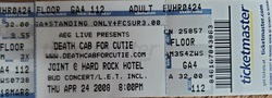 tags: Ticket - Death Cab for Cutie on Apr 24, 2008 [836-small]