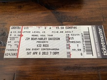 Kid Rock / Buckcherry / Hellbound Glory on Apr 6, 2013 [118-small]