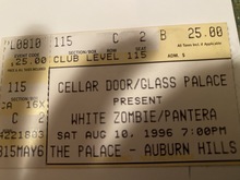 Pantera / White Zombie / Deftones / Eyehategod on Aug 10, 1996 [129-small]