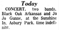 Black Oak Arkansas  / jo jo gunne on May 13, 1973 [154-small]