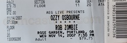 tags: Ticket - Ozzy Osbourne / Rob Zombie / In This Moment on Nov 14, 2007 [198-small]