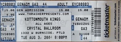 tags: Ticket - Kottonmouth Kings / OPM / Strawman on Aug 3, 2004 [202-small]