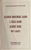 The Beach Boys / Allman Brothers Band / Mountain / The J. Geils Band / Albert King / Country Joe McDonald / Johnny Winter on Jun 27, 1971 [216-small]