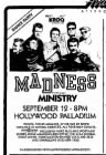 Madness / Ministry  on Sep 12, 1983 [722-small]