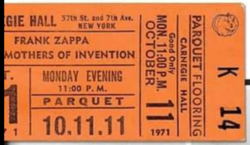 Frank Zappa / The Mothers Of Invention on Oct 11, 1971 [246-small]