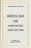 Grateful Dead / Allman Brothers / Love on Feb 14, 1970 [266-small]