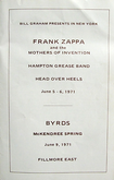 Frank Zappa / The Mothers Of Invention / Hampton Grease Band / Head Over Heels on Jun 5, 1971 [280-small]