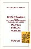 Derek and the Dominos / Ballin' Jack / Humble Pie on Oct 23, 1970 [289-small]