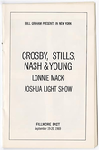Crosby, Stills, Nash & Young / Lonnie Mack / The Move on Sep 19, 1969 [339-small]