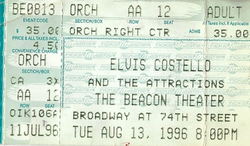 Elvis Costello and the Attractions on Aug 13, 1996 [355-small]