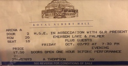 Emerson Lake and Palmer / Sam Brown on Oct 2, 1992 [433-small]
