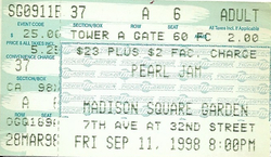 Pearl Jam / Ben Harper on Sep 11, 1998 [481-small]