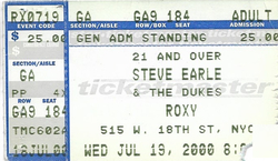 Steve Earle & The Dukes / Marah on Jul 19, 2000 [489-small]