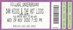 Dan Hicks & the Hot Licks on Nov 29, 2000 [493-small]