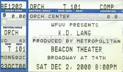 k.d. lang on Dec 2, 2000 [495-small]