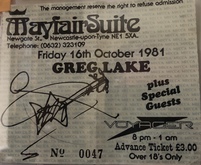 Greg Lake / Voyager on Oct 16, 1981 [566-small]