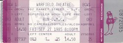 Run DMC / Red Hot Chili Peppers  on Sep 27, 1985 [757-small]