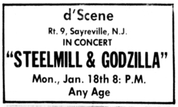 Steel Mill / Bruce Springsteen / Godzilla on Jan 18, 1971 [576-small]