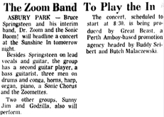 Dr. Zoom & The Sonic Boom / Bruce Springsteen / Sunny Jim / Godzilla on May 14, 1971 [591-small]