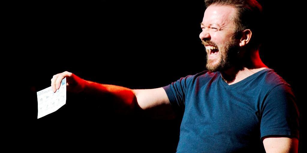 Ricky Gervais Concert & Tour History | Concert Archives