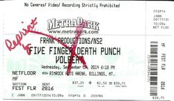 Five Finger Death Punch / Volbeat / Hellyeah / Nothing Moore on Sep 17, 2014 [736-small]