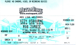 Ozzy Osbourne / Rob Zombie / Adam Wakeman on Nov 9, 2007 [759-small]