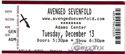 Avenged Sevenfold / Hollywood Undead on Dec 13, 2011 [769-small]