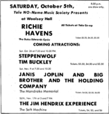 janis joplin / Big Brother And The Holding Company / Mandrake Memorial on Nov 9, 1968 [913-small]