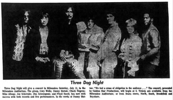 Three Dog Night / Bosh on Jul 11, 1970 [977-small]