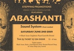 Aba-Shanti Soundsystem on Jun 2, 2001 [999-small]