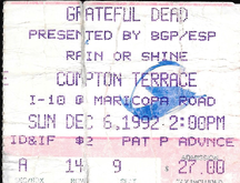 Grateful Dead on Dec 6, 1992 [015-small]