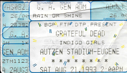 Grateful Dead / Indigo Girls on Aug 21, 1993 [027-small]