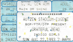 Grateful Dead / Indigo Girls on Aug 22, 1993 [028-small]