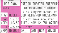 Bob Weir & Rob Wasserman / Hot Tuna Acoustic on Nov 12, 1991 [029-small]