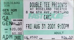 tags: Ticket - Cake / Penelope's Bees on Aug 31, 2001 [035-small]