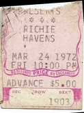Richie Havens / Jimmy Spheeris on Mar 24, 1972 [201-small]