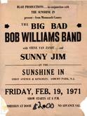 Bob Williams Band / Steve Van Zandt / Sunny Jim on Feb 19, 1971 [229-small]
