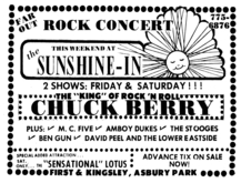 Chuck Berry / The Amboy Dukes / Ted Nugent / Ben Gun on Aug 14, 1970 [240-small]