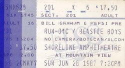 Run DMC / Beastie Boys / Too Short on Jun 28, 1987 [829-small]